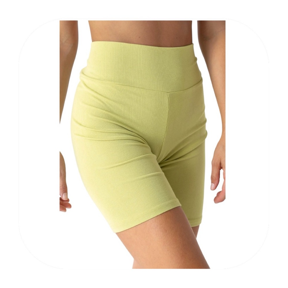 Foxy Kind S lime all weekend long shorts
